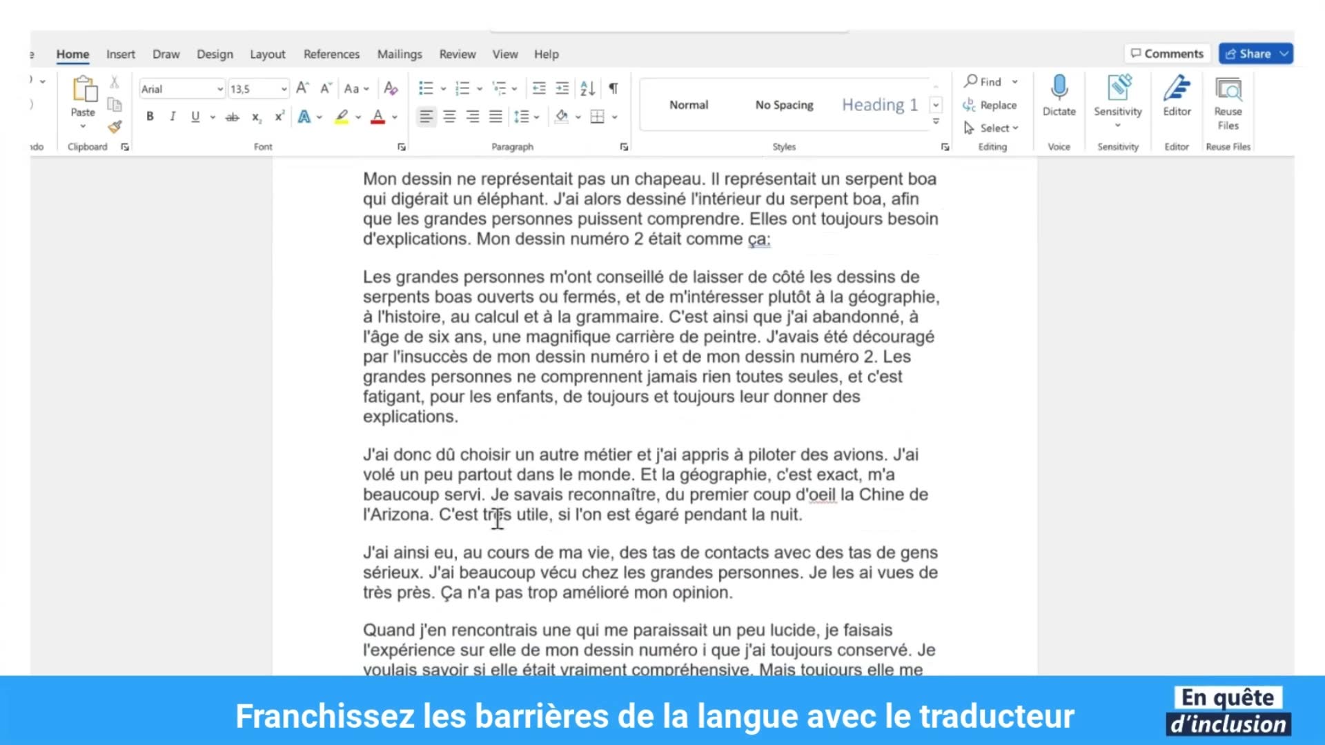 Microsoft Word - Le traducteur