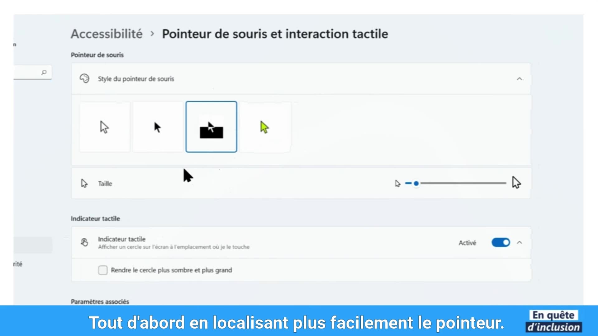 Microsoft teams Pointeur + curseur + loupe